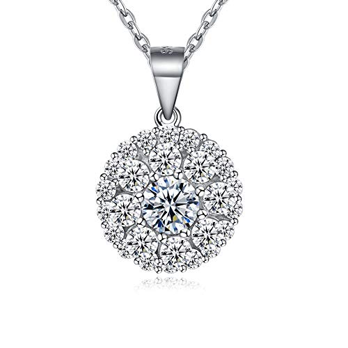 Chaîne de clavicule S925 et pendentif rotatif contre le stress