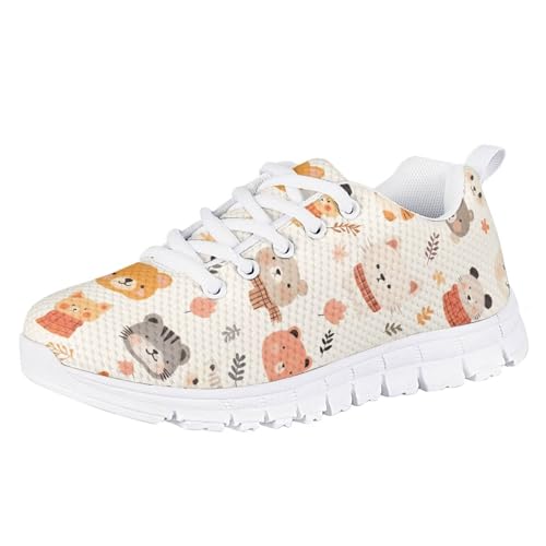 Yzaoxia Kids Mesh Sneakers Tennis Running Shoes for Children Walking Sneakers Lightweight Footwear Sport Trainers Size 11-Size 52