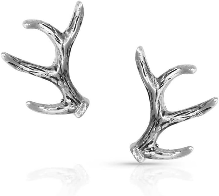 Montana Silversmiths Women's Kristy Titus Sweet Antler Earrings - KTER5048 One Size