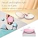 Kakuje Compact Mirror with Light, 1X/3X Magnification LED Pocket Mirror with USB Data Cable,Mini Mirror for Purse, Pocket,Travel and Present (Pink)
