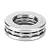 51206 Axial Ball Thrust Bearing Industrial Grade Low Noise High Speed Replacement Bearing Set for Machinery Equipment Maintenance 5 Pieces Pack