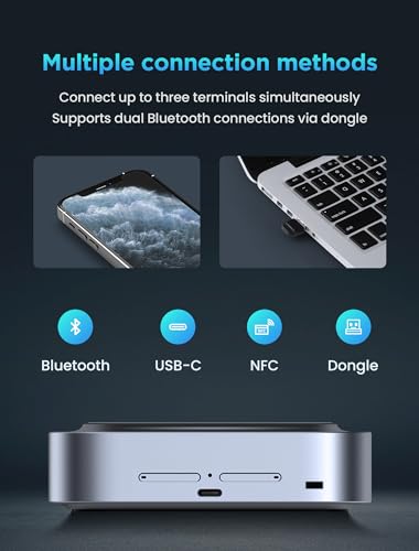 Image of Enther&MAXHUB BM35 Conference Speakerphone with 8 Mic,360Enhanced Voice Pick up,Noice Reduction,Bluetooth Speaker and Microphone for 10 People Meeting,Zoom Certified,Compatible with Leading Software