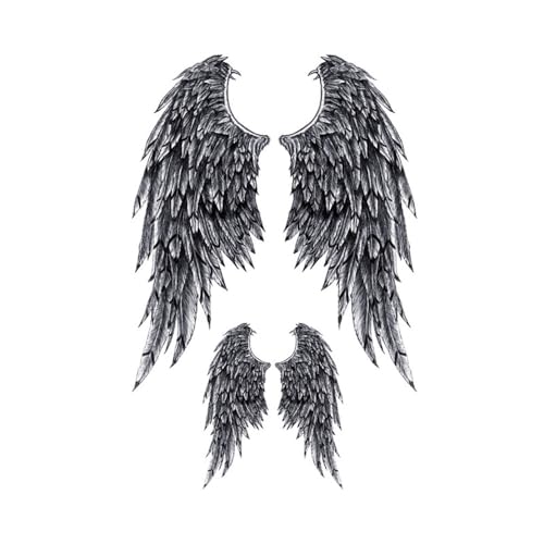 Angel Wings Temporary Tattoo Sticker Waterproof Vintage Adult Men...