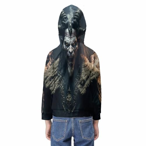 Sweat à capuche enfant pull décontracté automne 7-9 ans