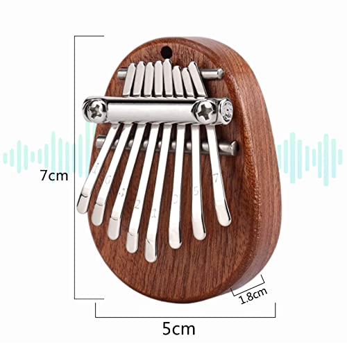 Mini Kalimba 8 touches, piano à pouce pour débutant, Kalimba instrument, Kalimba enfants avec lanière de transport… - Les Beatles, Paul McCartney, John Lennon, RIngo Starr, George Harrison Mini Kalimba 8 touches, piano à pouce pour débutant, Kalimba instrument, Kalimba enfants avec lanière de transport… – Image 7