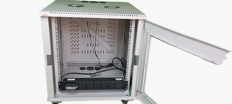 JETPLUS 9U Wall Mount Network Rack Cabinet | 19-Inch Lockable Steel Enclosure | Ideal for Networking, CCTV & Telecom Equipment-picture-13