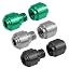 Black, Silver,Green