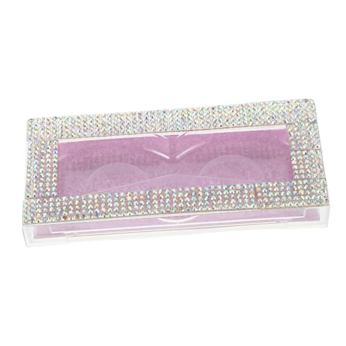 Homoyoyo Box Diamond Wimpernbox Wimpernhalter Etui Wimpernbehälter Wimpernschalen Für Wimpernverlängerungen Wimpernaufbewahrung Wimpernetui Halter Organizer Für Falsche Wimpern
