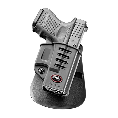 Fobus Gl26Nd Concealed Carry Owb Paddle Holster For Glock 26 And 27 (Gen 1-4), Right Handed #TOP1