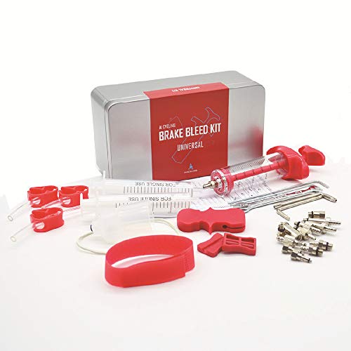 QYWSJ Kit De Purga De Freno Hidráulico para Bicicleta,Herramientas Freno Disco Aceite Mineral,para Las Series Shimano/TEKTRO/MAGURA/AVID/SRAM/Formula/Hayes/Nutt/Zoom(Fluido no Incluido) Cover