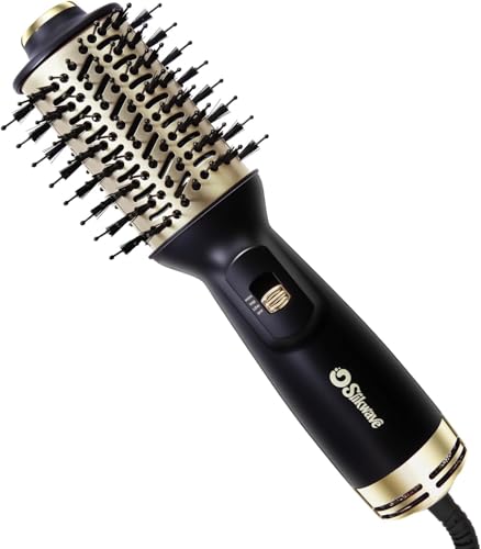 Slikwave Brosses à cheveux à air chaud One Step Volumizer Plus sèche-cheveux et coiffeur | Plus de volume, moins de dommages et plus de contrôle du coiffage pour des éruptions faciles et rapides de