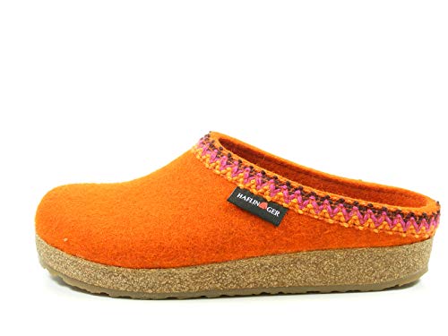 Chaussons mixtes HAFLINGER Grizzly Francisco 711053 sabots feutre laine adulte