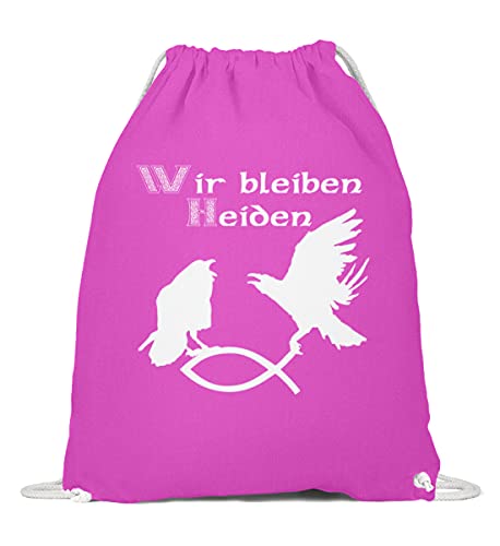 Gymsac en coton Hugin & Munin rouge pour vos sorties et loisirs