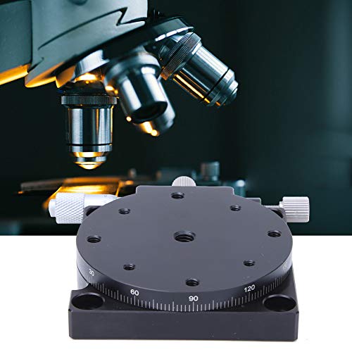 Table de glissement R RS60-L φ60mm rotative pour réglage linéaire manuel