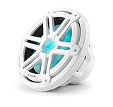 JL Audio M3 10' Marine Subwoofer w/Gloss White Sport Grille RGB LED Lighting - M3-10IB-S-Gw-i-4 [010-03265-00]