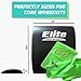 Elite Sportz Equipment Ab Mat with Resistance Band | High Density Foam Mat for Abs, Non Slip Curved Core Trainer for Sit Ups, Crunches & Back Support | Ab Workout Equipment for Home & Gym Training