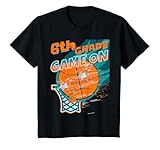 Kids Back To School Game On 6th Grade Student Basketball Lover T-Shirt