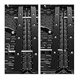 Relaxdays Bierzeltgarnitur klappbar “Bastian” Gartenmöbel Set Rattanoptik - 9