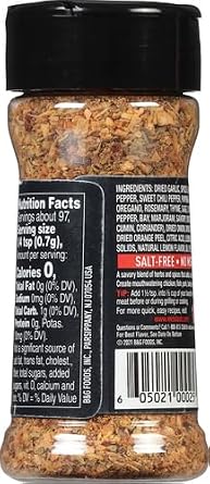 Dash Salt-Free Grilling Blend, Chicken, 2.4 Ounce