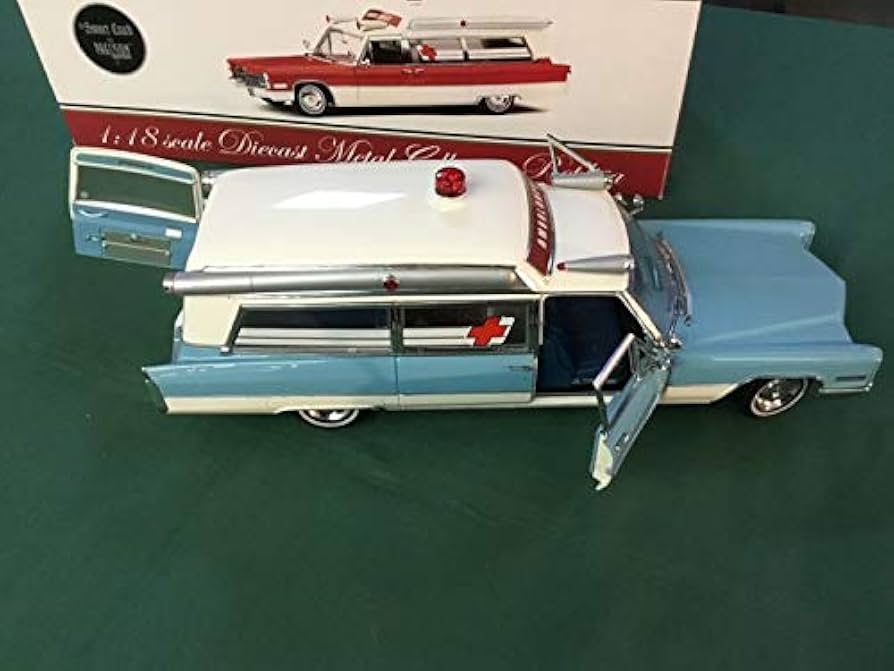 【美品】SunsetCoach 1966y Cadillac 救急車 美品】SunsetCoach 1966y Cadillac 救急車