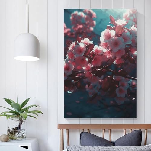 Impression sur toile moderne fleurs de haute qualité pour bureau chic - 5