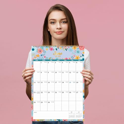 2026 wall calendar - calendar 2026 12 monthly wall calendar with thick paper jan 2026 - dec 2026 1234 x 1734 twin-wire binding perfect for planning