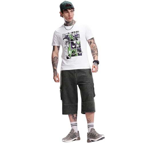 Image of Amazon Brand - INKAST Men Printed Half Sleeve Cotton T Shirt | Regular Fit