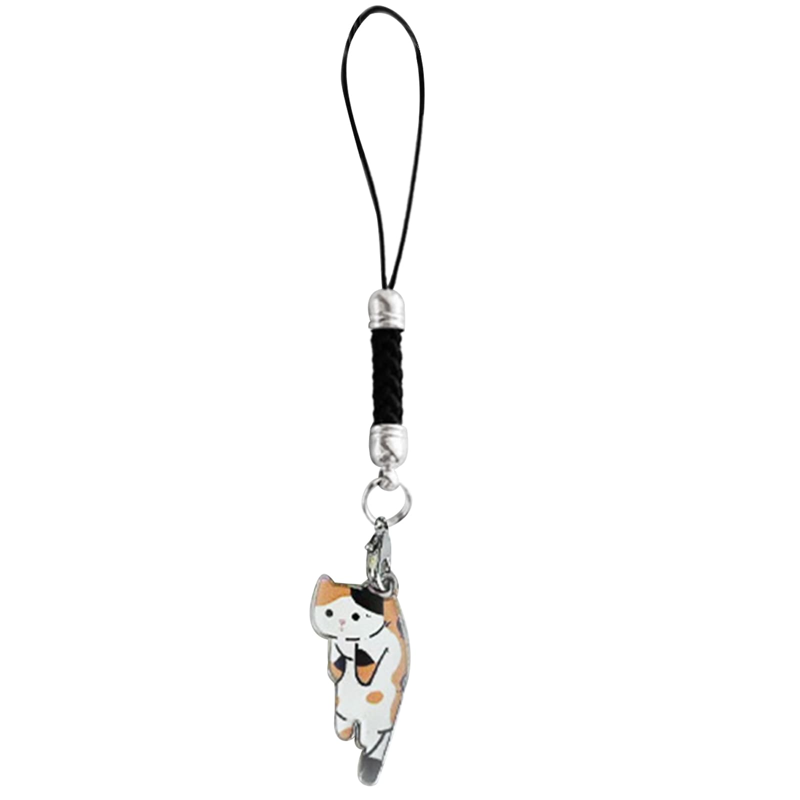 NEWFT Cat Phone Strap Lanyards for Case Rope Decoration Bag Keychain