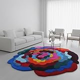 Ultra doux & agréable au toucher – Confort immédiat- Tapis antidérapant Entièrement fabriqué en laine naturelle tuftée, ce grand tapis de chambre ou salon offre une douceur exceptionnelle et une sensation moelleuse sous les pieds. Il crée instantanément une ambiance cocooning et chaleureusedans votre décoration. Sa face arrière en coton antidérapant assure une parfaite stabilité au sol, évitant tout glissement et garantissant un confort d’utilisation en toute sécurité.