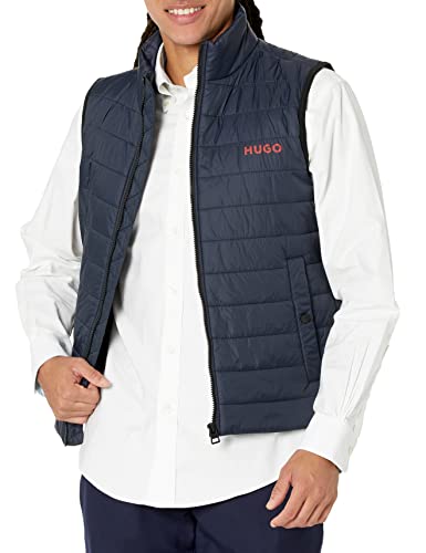 Image of HUGO mens Stand Collar Puffer Vest