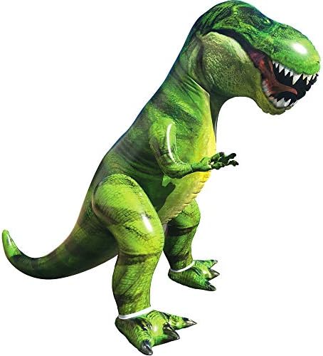 JOYIN Giant T-Rex Dinosaur Inflatable For Kid's Party Decorations, Birthday Party Gift For And Adults (Over 152cm Tall)