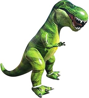 JOYIN Giant T-Rex Dinosaur Inflatable For Kid's Party Decorations, Birthday Party Gift For And Adults (Over 152cm Tall)