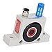 Zunate Pneumatic Vibrator, G1/4in Industrial Air Ball Oscillator with, Adjustable Force for Material Conveying & Vibration Screening