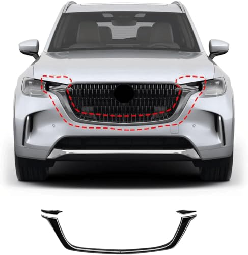 Amazon | Luyhokフロントグリルエッジトリム、マツダCX-90 CX90 2024用