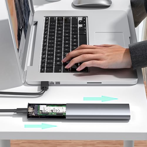 Adaptador Caja Externa NVME a USB 3.1 para Disco Sólido miniatura 5