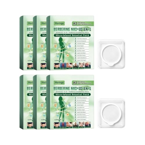 10 w 1 Berberine NAD+ Moringa Body Patches