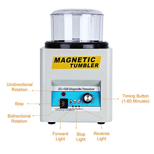 Beamnova BI0B01M770 Magnetic Tumbler Jewelry Polisher Machine thumb #2