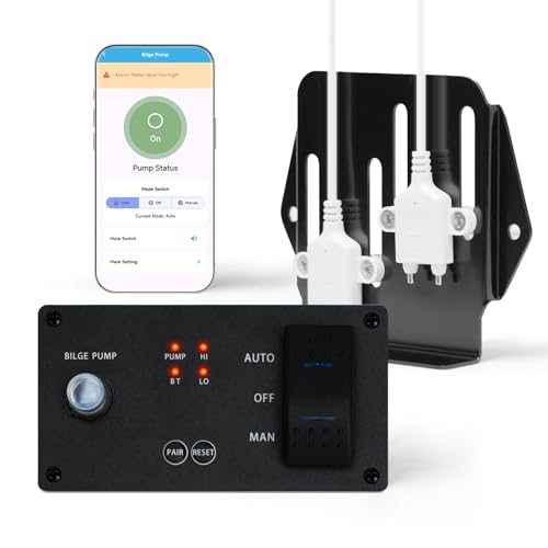 Bluetooth Bilge Pump Switch Kit with App Control