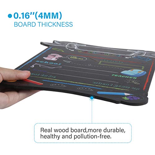 First Day and Last Day of School Sign,2pcs Back to School Wooden Chalkboard Sign,Reusable Easy to Clean Welcome Back Chalkboard Sign for Preschool Kindergarten First Grade 30.5CM x 20CM - Cosy Home Interiors First Day and Last Day of School Sign,2pcs Back to School Wooden Chalkboard Sign,Reusable Easy to Clean Welcome Back Chalkboard Sign for Preschool Kindergarten First Grade 30.5CM x 20CM - Image 5