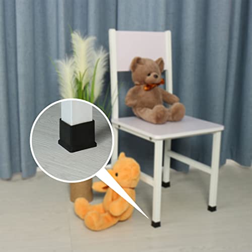 Uxcell Pvc Leg Caps Tips Cup Feet Covers 25 X 38Mm Inner Size 18Pcs Floor Protectors Cases Antislip Prevent Scratches For Furniture Folding Chair Desk Table #TOP6