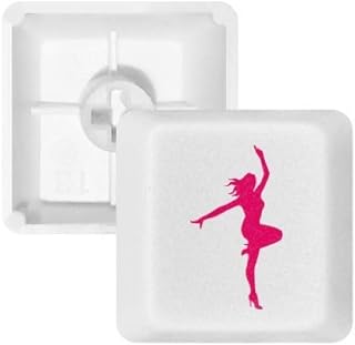 DIYthinker Pink Plump Dance Ballet Girl Keycap Mechanical Keyboard PBT Gaming Upgrade Kit