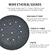 Professional Steel Tongue Drum for Adults & Kids - 10 inch Hand Percussion Instrument Rain Drum with 11 Notes for Yoga, Meditation, Music Therapy & Concerts Play (Navy Blue, 10 Inch)