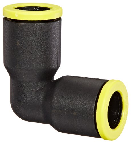 Legris 3102 12 00 Nylon Push-to-Connect Fitting, 90 Degree Union Elbow, 12 mm Tube OD