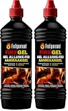 Firegel Allume Feu Gel, 850 ml (Lot de 2)