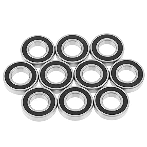 10 Stück Kugellager 6901 2RS 12 * 24 * 6mm Gummi Versiegelt Rillenkugellager Kugellager Doppelt Geschirmte Miniatur-Rillenkugellager
