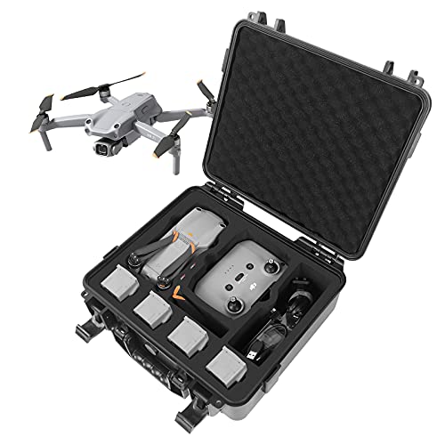 Smatree Waterproof Hard Carrying Case Compatible with DJI Air 2S / DJI Mavic Air 2 Drone Fly More Combo, Fit for DJI Remote Controller and More Mavic Air 2 Accessories