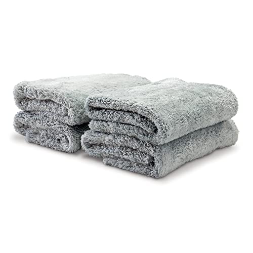 Griot's Garage 10286 Ultra-Plush Edgeless Towels, Small (Set of 4)