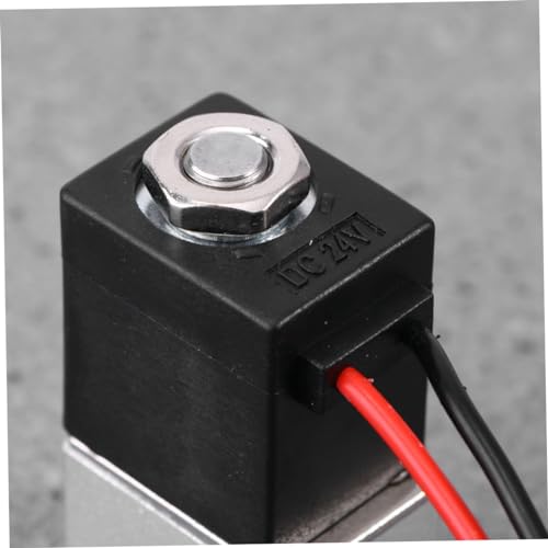 Electroválvula 24v 1/4 BSP con junta de butilo para control de fluidos de dos vías 3