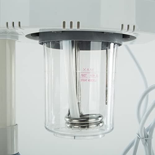 2 In1 Facial Steamer 5X Led Magnifying Lamp Hot Ozone Beauty Salon Face Equipment #TOP4