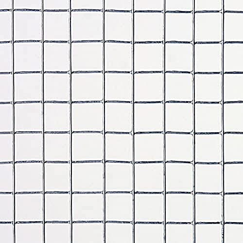 Catral 55010009 - Malla Cuadrada galvanizada, 100 x 300 x 4 cm, Color Plata